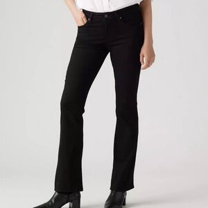 Classic Black Women's High-Rise bootcut Jeans